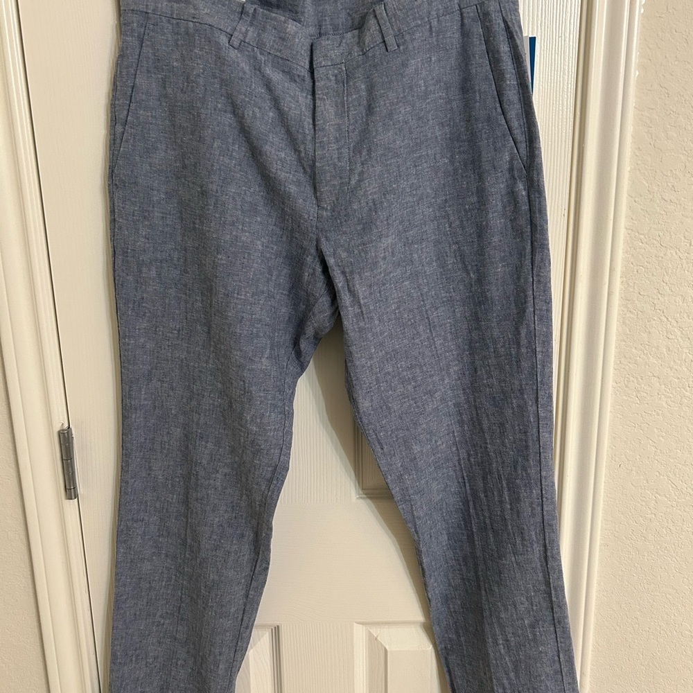 Perry Ellis Blue Chinos Versatile and Stylish